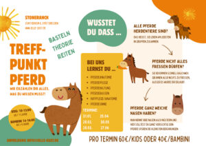 Veranstaltungsankündigung "Treffpunkt Pferd"