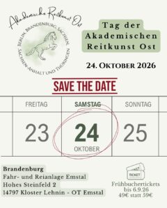 Tag der Akademischen Reitkunst Ost